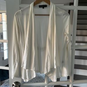 Jones New York Signature open front cardigan S